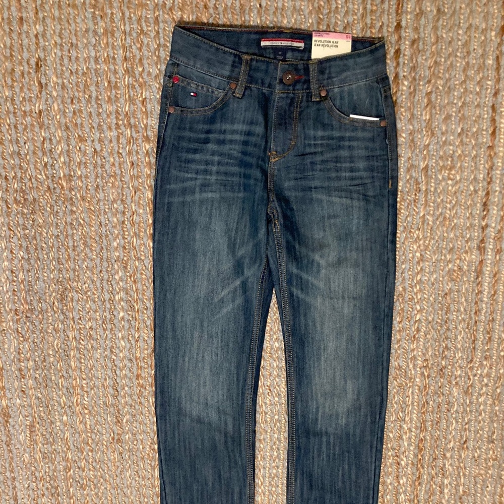Tommy Hilfiger Boy's jeans size 10 with adjustable waist NWT